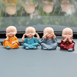 4Pcs/Set The Little Monk