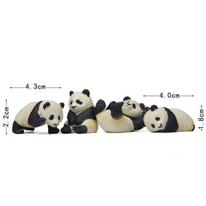 4pcs/set Cute Panda